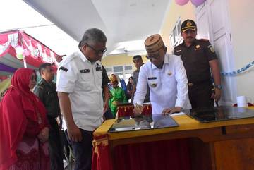 SDN 1 Bone Raya Diresmikan, Kini Modern
