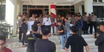 Polres Gorontalo Terapkan Pendekatan Humanis Aksi Damai IPMBR-G