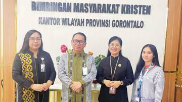 Kanwil Kemenag Gorontalo Terima Kunjungan BPJS Ketenagakerjaan Gorontalo