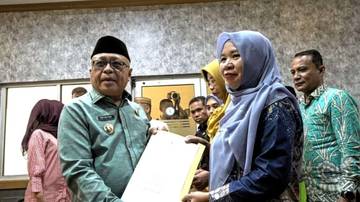 Anggota Dewan Pengawas RSUD MM Dunda Limboto Dikukuhkan