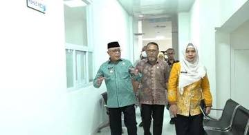 Bupati Sofyan Tinjau Fasilitas RSUD Dunda Limboto