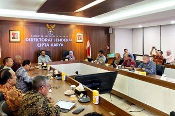 Gubernur Gusnar Temui Menteri PU Bahas Persiapan PENAS