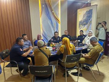 Komisi III DPRD Kabgor RDP Proyek RSUD Dunda