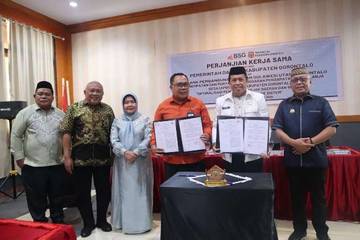 Pemkab Gorontalo-BSG Jalin Kerja Sama Digitalisasi Keuangan 