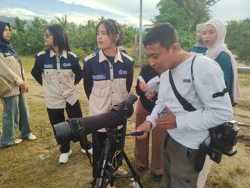 BIOTA Gelar Sensus Burung Air di Danau Limboto