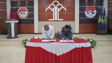 Kanwil Kemenkum Gorontalo dan Pemkab Pohuwato Teken MoU