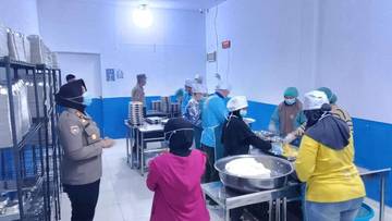 Kasat Binmas Polres Bone Bolango Pastikan Penyaluran MBG