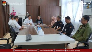 KPU Sinkronkan Data Pemilih dengan Kantor Imigrasi Gorontalo