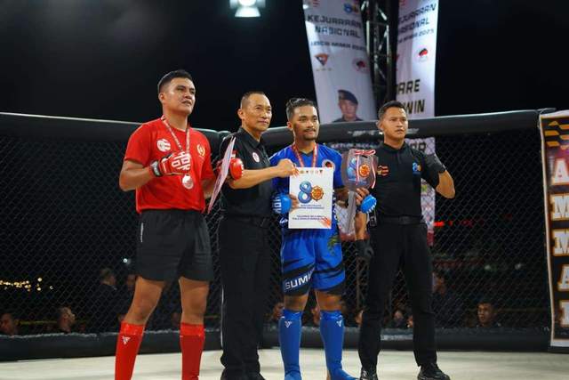 BRIPDA Gewinnsohn Raih Emas di Kejurnas MMA 2025
