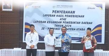 LKPD di Kepulauan Nias Mendapat Opini WTP 
