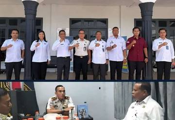 Kalapas Gunungsitoli Audiensi dengan Kepala Kantor Imigrasi Nias