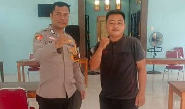 Personel Polsek Lahewa Gelar Sambang Dialogis