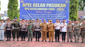 Polres Nias Laksanakan Operasi Keselamatan Toba 2026