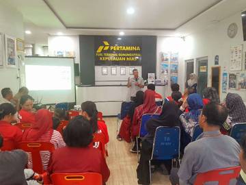 Peringatan Bulan K3 di Pertamina Gunungsitoli, Sosialisasi Katana
