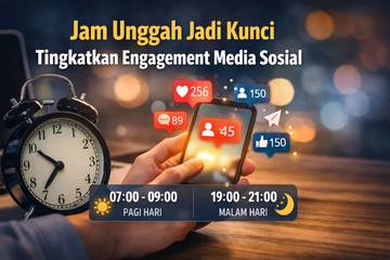 Jam Aktif Pengguna Pengaruhi Engagement Media Sosial