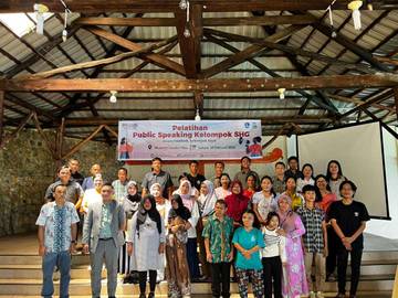 Puluhan Penyandang Disabilitas Ikuti Pelatihan Public Speaking