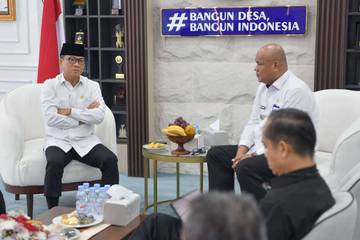 Audiensi Bupati Nias Utara dengan Menteri Desa 