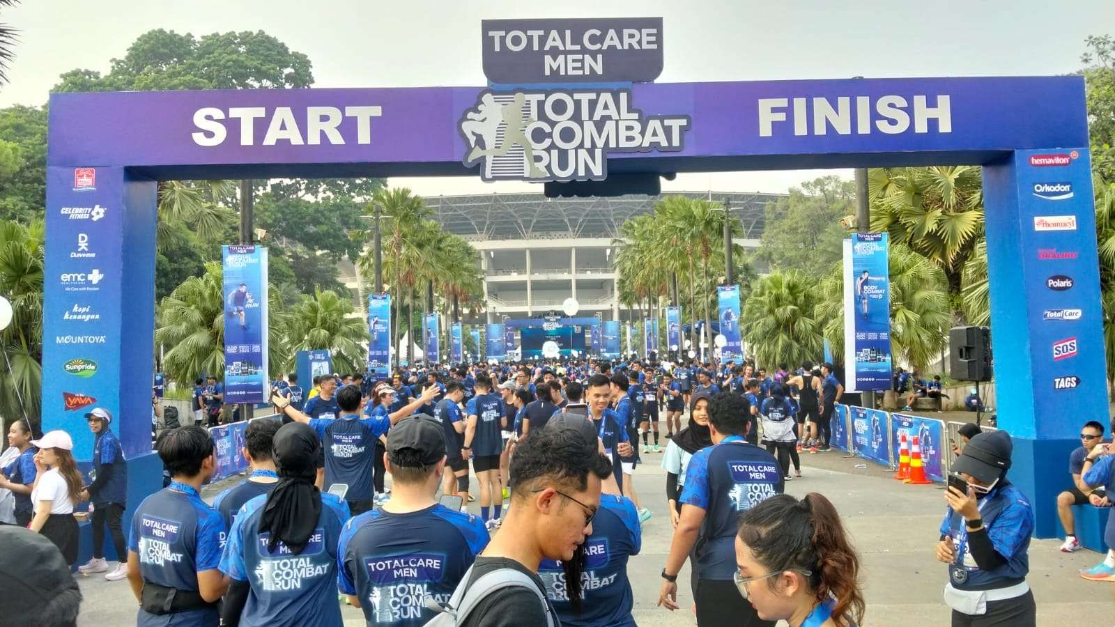 Combat Run Ribuan Peserta Meriahkan Total Combat Run 2025 - RRI.co.id