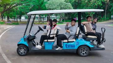 Wisata TMII dengan LEAF, Bebas Antri dan Ramah Lingkungan 