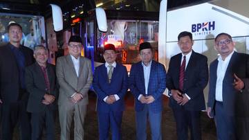 BPKH Limited Luncurkan 60 Bus untuk Jemaah Haji dan Umrah