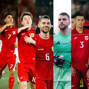 5 Pemain Timnas Masuk Nominasi Dream XI AFC