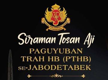'Siraman Tosan Aji',  Warisan Budaya Nusantara
