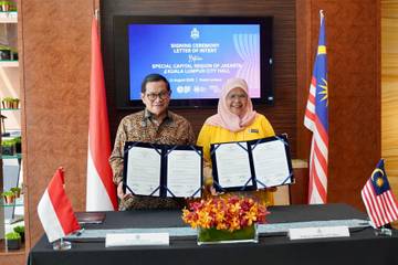 Jakarta-Kuala Lumpur Resmi Jadi Mitra Sister City