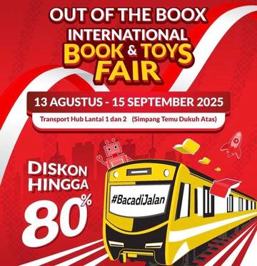Pameran Buku Meriahkan HUT RI ke-80