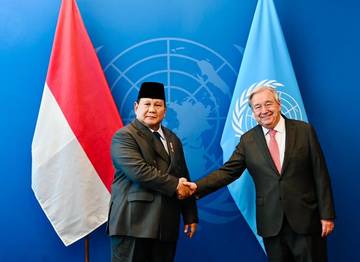 Presiden Prabowo dan Sekjen PBB Bahas Perdamaian Dunia