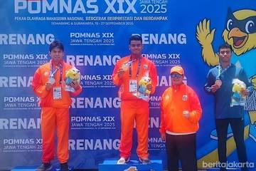 POMNas XIX, Kontingen DKI Raih 34 Medali Emas