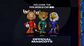 FIFA Perkenalkan Trio Maskot Piala Dunia 2026