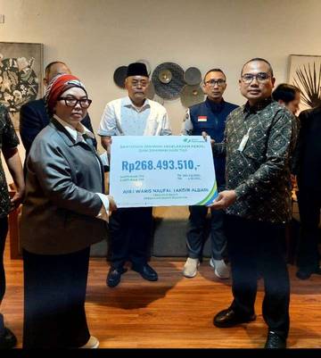 Keluarga, Atlet Naufal Takdir Al-Bari Terima Manfaat Rp268.493.510,-