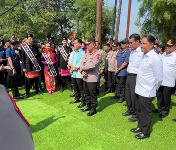 Menhut Dampingi Wapres Gibran Tanam Jagung Serentak
