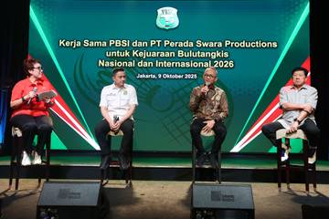 PBSI dan PT Perada Swara Kerjasama Bulutangkis Internasional 