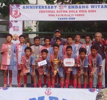 Munculkan Bibit Muda, SSB Endang Witarsa Gelar Turnamen
