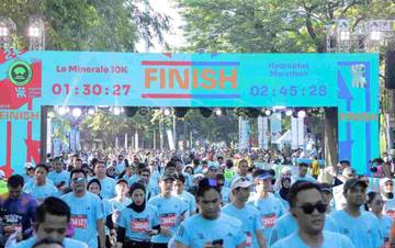 JRF 2025 Diikuti 27.300 Pelari dari 48 Negara
