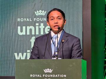 Menhut Hadiri United for Wildlife Global Summit