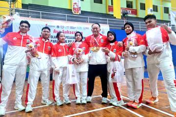 Karate DKI Jakarta Pertahankan Tradisi Juara Umum POPNAS