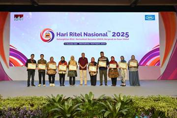 Puncak HRN 2025 yang Diinisiasi Aprindo Berlangsung Meriah