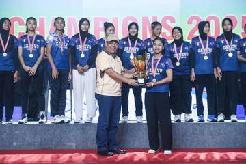 Pasundan Juara Putra, Ganevo Putri Kejurnas Antarklub Voli 