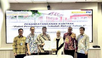 ADHI Karya Tandatangani Kontrak Pembangunan Sekolah Rakyat 