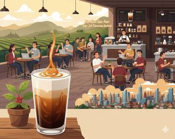 Kopi Susu Gula Aren Tetap Jadi Primadona Nasional