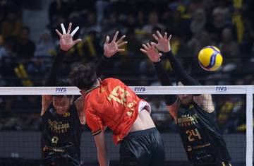 Jakarta Bhayangkara Raih Kemenangan Kedua Proliga 