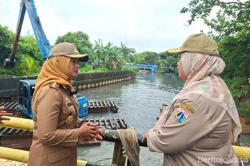 Antisipasi Banjir, Iin Pastikan Pompa Air Berfungsi Optimal