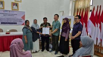 USNI Serahkan Teknologi Biodigester dan Latih UMKM Pulau Panggang 