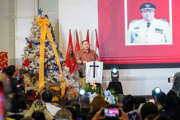 Wawali Jakpus Hadiri Natal KBMTR di Cempaka Putih