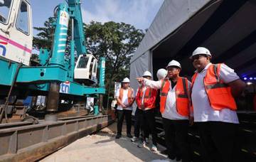 Perkuat Konektivitas Kawasan, Pramono Resmikan Pembangunan JPO JIS–Ancol
