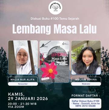 Bedah Buku Lembang Masa Lalu di Temu Sejarah