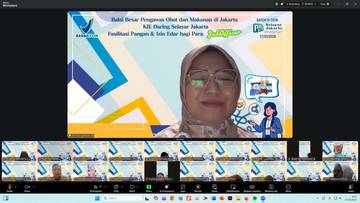 Jak Officer Jakarta Ikuti Webinar Guna Perkuat UMKM