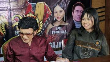 April Tampil di Konser 8 Dekade Rhoma Irama